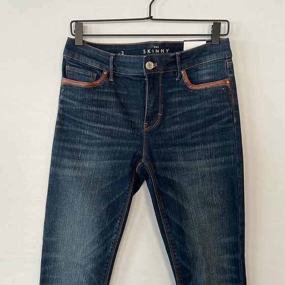 NWT WHBM Mid Rise Skinny Ankle Jeans 2R - Picture 6 of 16